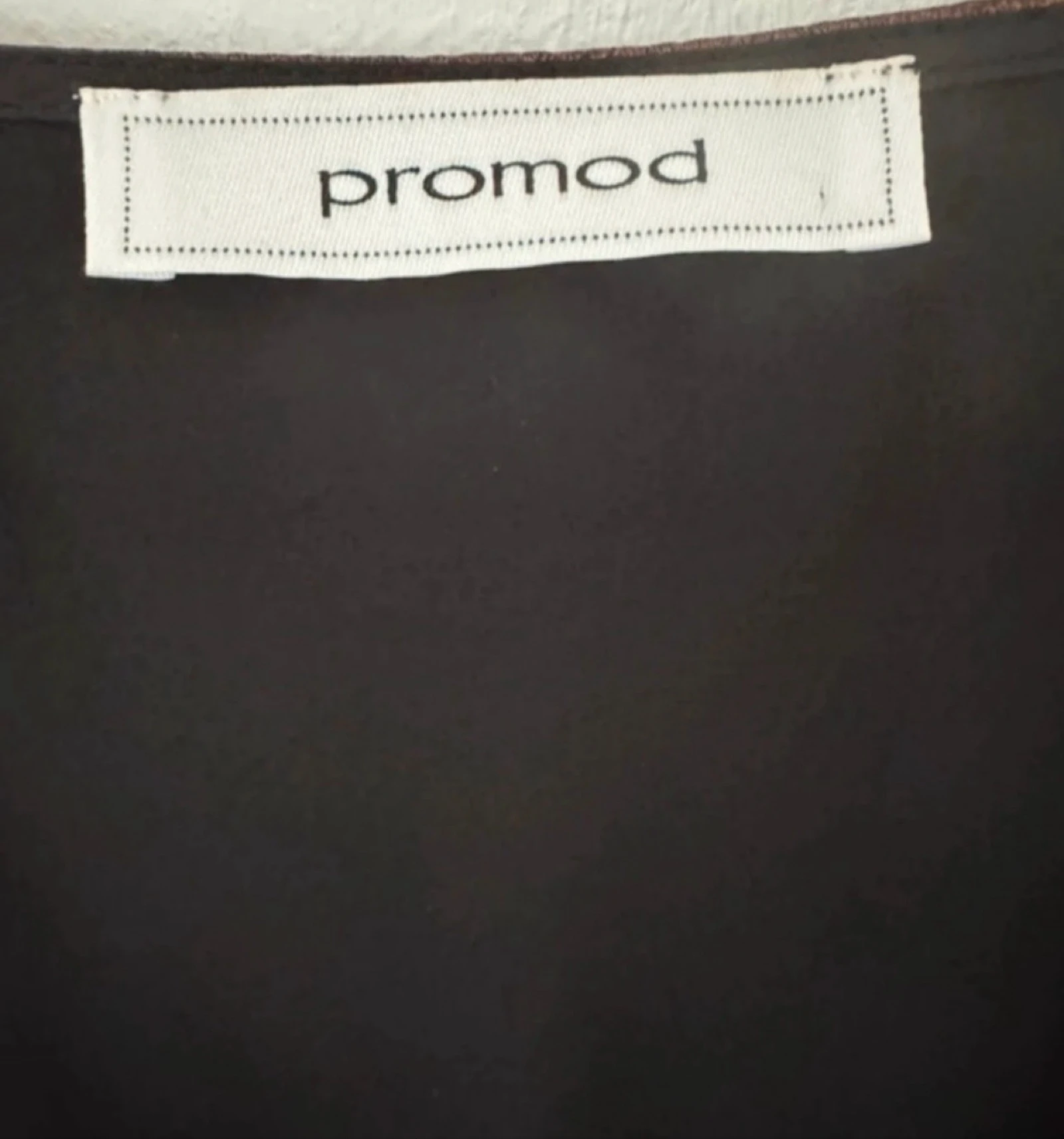 Vestido midi bronce metálico de Promod, talla L 40 – photo 7